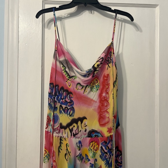 Escada Graffiti Silk Dress - Picture 2 of 4